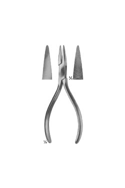 Wire Holding forceps, Wire Tightening Pliers, Flat